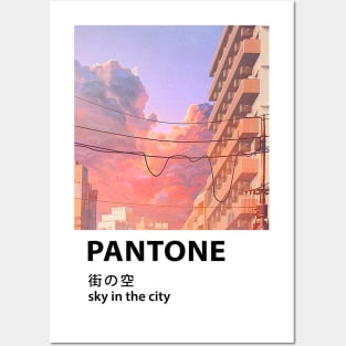 Anime Aesthetic Pantone Posters and Art